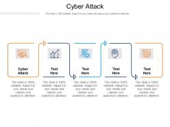 Cyber attack ppt powerpoint presentation summary demonstration cpb
