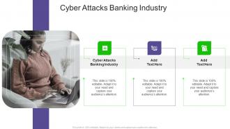 Cyber Attacks Banking Industry In Powerpoint And Google Slides Cpb