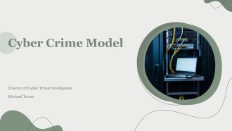 Cyber Crime Model PPT Demonstration VA