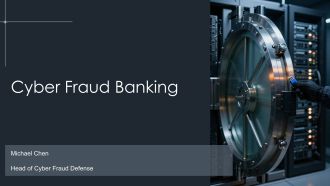 Cyber Fraud Banking PPT Sample VA