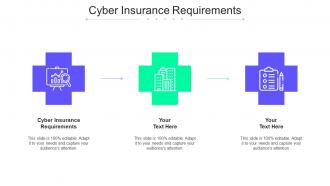 Cyber Insurance Requirements Ppt Powerpoint Presentation Ideas Influencers Cpb