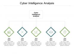 Cyber intelligence analysis ppt powerpoint presentation show format ideas cpb