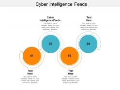 Cyber intelligence feeds ppt powerpoint presentation outline introduction cpb