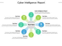 Cyber intelligence report ppt powerpoint presentation layouts gallery cpb