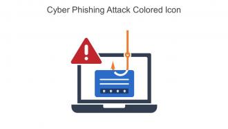 Cyber Phishing Attack Colored Icon In Powerpoint Pptx Png And Editable Eps Format