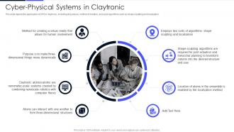 Cyber Physical Systems In Claytronic Ppt Powerpoint Presentation File Portfolio