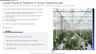 Cyber Physical Systems In Smart Greenhouse Ppt Powerpoint Presentation File Styles