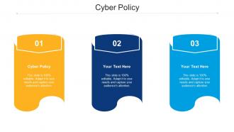 Cyber Policy Ppt Powerpoint Presentation Pictures Templates Cpb