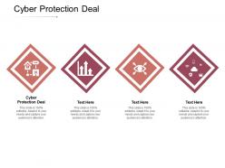 Cyber protection deal ppt powerpoint presentation show ideas cpb