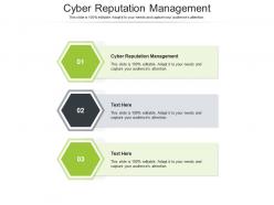 Cyber reputation management ppt powerpoint presentation pictures themes cpb