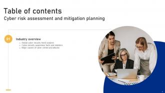 Cyber Risk Assessment And Mitigation Planning Complete Deck Adaptable Graphical