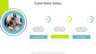 Cyber Sales Salary In Powerpoint And Google Slides Cpb