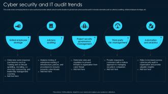 Cyber Security And It Audit Trends