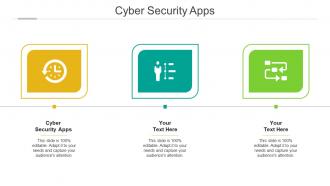 Cyber security apps ppt powerpoint presentation professional background designs cpb