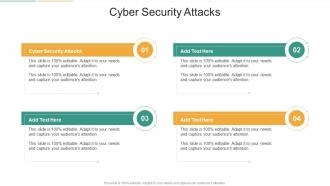 Cyber Security Attacks In Powerpoint And Google Slides Cpb