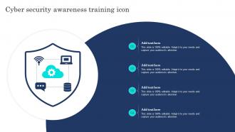 Cyber Security Awareness Training Icon