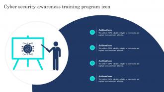 Cyber Security Awareness Training Program Icon