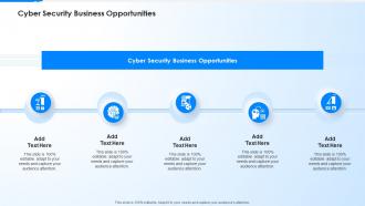 Cyber Security Business Opportunities In Powerpoint And Google Slides Cpb