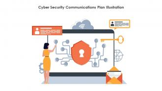 Cyber Security Communications Plan Illustration