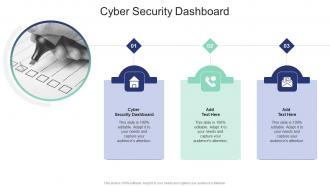 Cyber Security Dashboard In Powerpoint And Google Slides Cpb