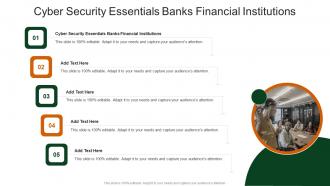 Cyber Security Essentials Banks Financial Institutions In Powerpoint And Google Slides Cpb