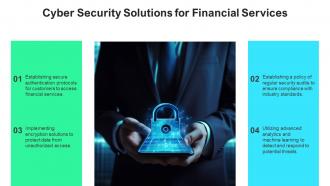 Cyber Security Financial Services Powerpoint Presentation And Google Slides ICP Designed Downloadable