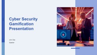 Cyber Security Gamification Presentation PPT Graphics AT