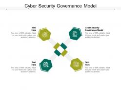 Cyber security governance model ppt powerpoint presentation outline display cpb