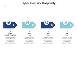 Cyber security hospitality ppt powerpoint presentation inspiration shapes cpb