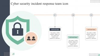 Cyber Security Incident Response Team Icon