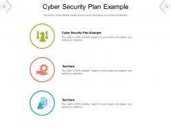 Cyber security plan example ppt powerpoint presentation diagram ppt cpb