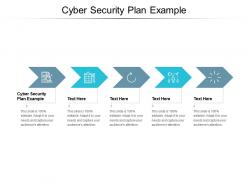 Cyber security plan example ppt powerpoint presentation file images cpb