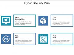 Cyber security plan ppt powerpoint presentation file graphics cpb