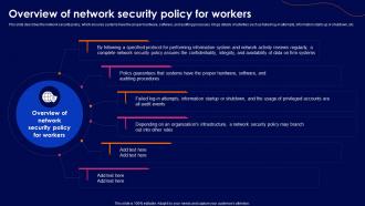 Cyber Security Policy Overview Of Network Security Policy For Workers