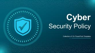 Cyber Security Policy Powerpoint Ppt Template Bundles