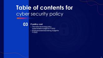 Cyber Security Policy Powerpoint Presentation Slides Multipurpose Best