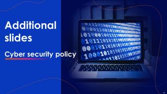 Cyber Security Policy Powerpoint Presentation Slides Idea Good