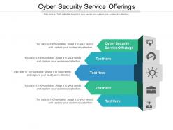 Cyber security service offerings ppt powerpoint presentation inspiration show cpb
