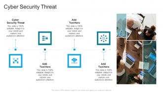 Cyber Security Threat In Powerpoint And Google Slides Cpb