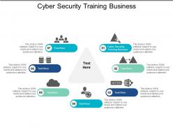 Cyber Security Training Business Ppt Powerpoint Presentation File Designs Download Cpb