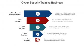 Cyber security training business ppt powerpoint presentation gallery ideas cpb