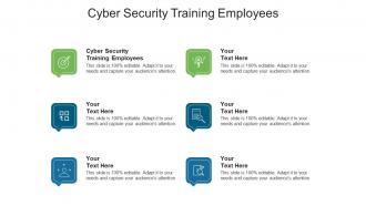 Cyber security training employees ppt powerpoint presentation portfolio grid cpb