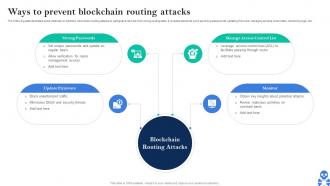 Cyber Threats In Blockchain Ways To Prevent Blockchain Routing Attacks BCT SS V