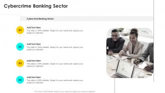 Cybercrime Banking Sector In Powerpoint And Google Slides Cpb