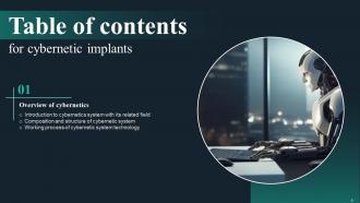Cybernetic Implants Powerpoint Presentation Slides Engaging Impressive