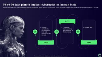 Cybernetics 30 60 90 Days Plan To Implant Cybernetics On Human Body