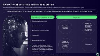 Cybernetics Overview Of Economic Cybernetics System