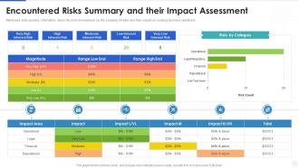 Cybersecurity and digital business risk management encountered risks summary