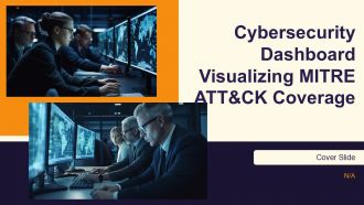 Cybersecurity Dashboard Visualizing MITRE Attandck Coverage PPT Slides AT