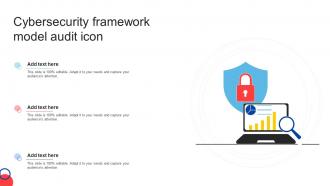 Cybersecurity Framework Model Audit Icon